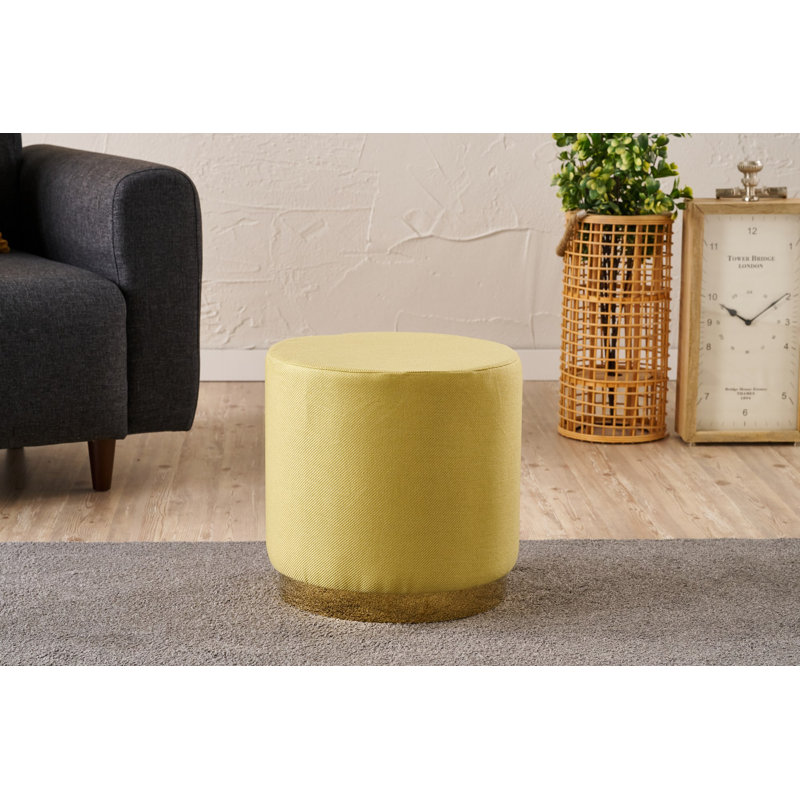 Pouf, Jaune