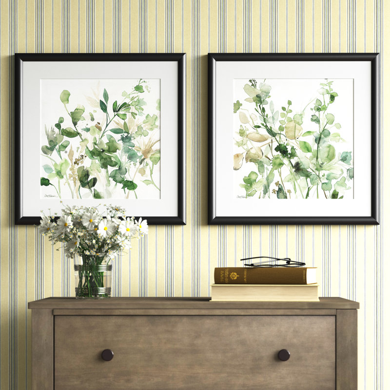 " Sage Garden " 2 - Pieces, Black
