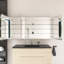 Pharmacie rectangulaire avec miroir-718095503
