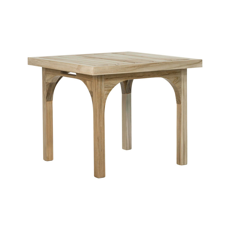 Serenique Outdoor Square Teak Side Table