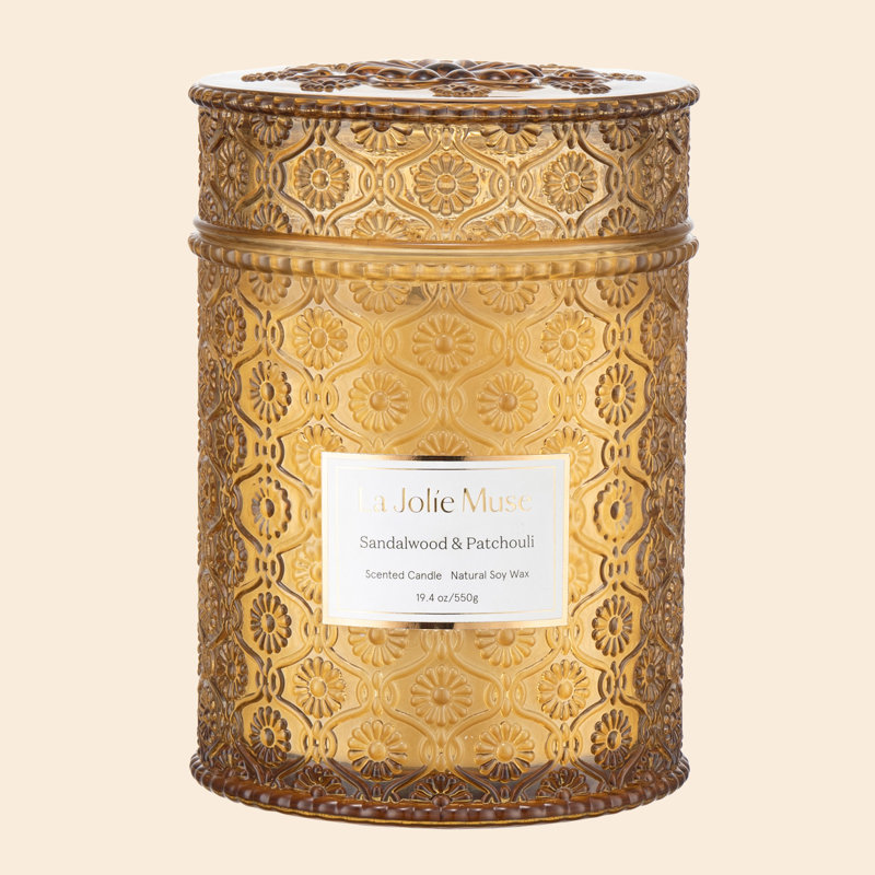 Bougie parfumée Balsam Fir & Cedarwood, Brun