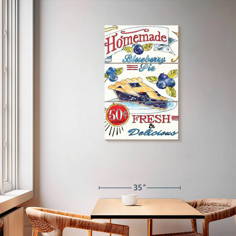 Fruit Stand VI Wall Sign, 57" H x 36" W