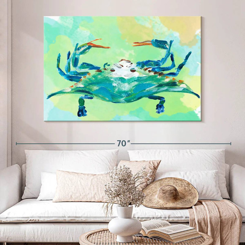 Brampt aquarelle créatures de la mer I