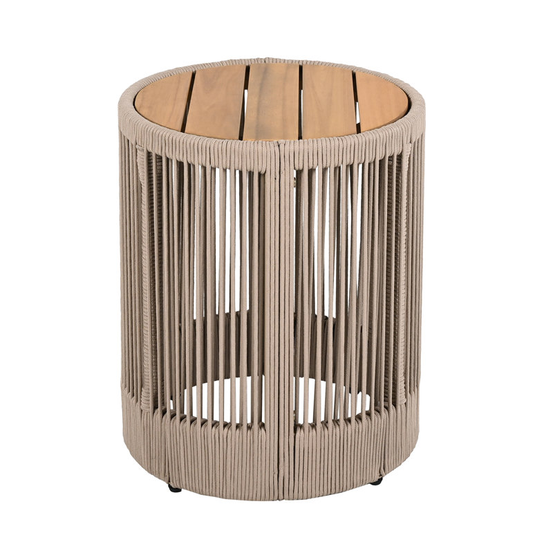 Table d'appoint Rustic, Beige