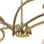 Dali 6 - Light Polished Brass Cluster Pendant