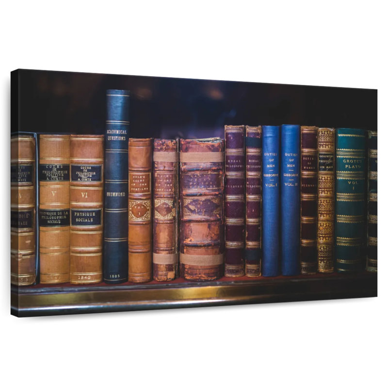 Livres rétro Kerner, H 34 po x l 51 po