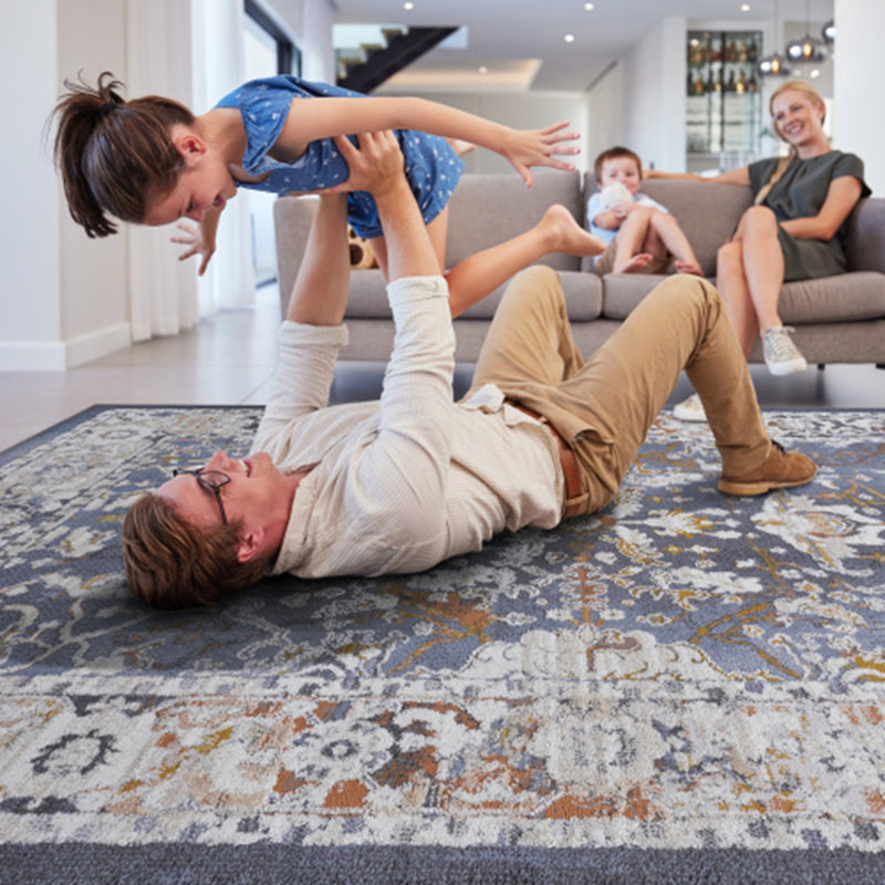 Collection Traditional Doormat Rug