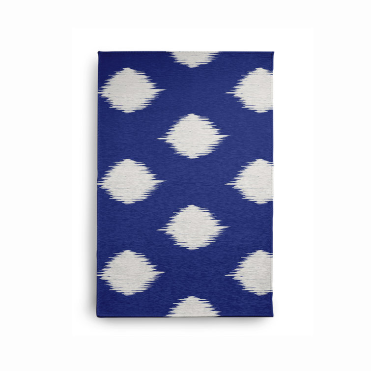 Vachel Chenille Polka Dots Indoor Rug