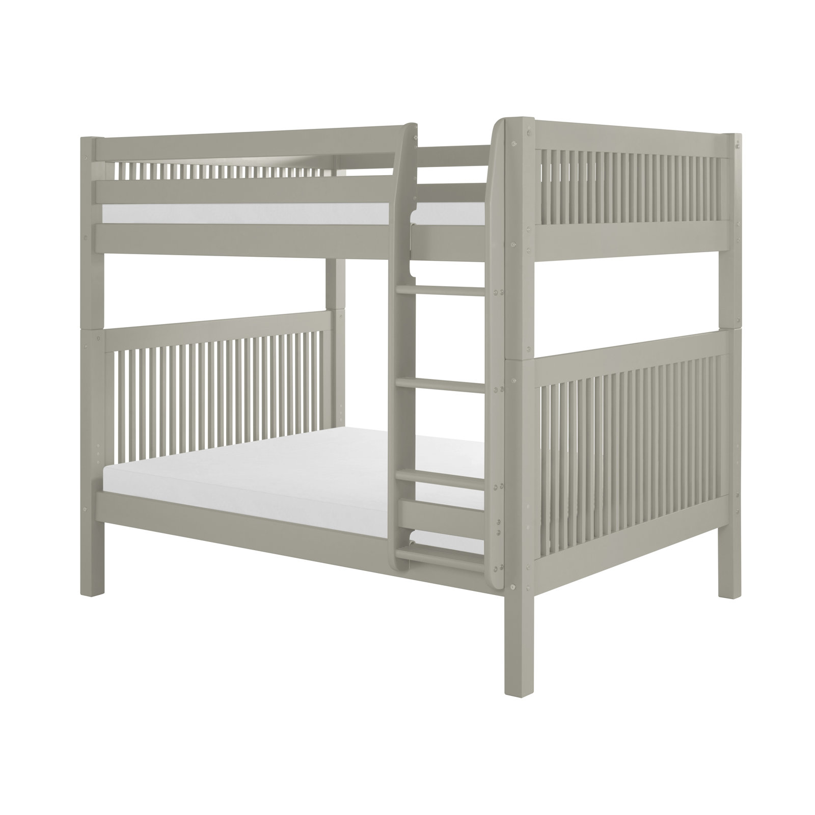 Friedemar Kids Full Over Full Bunk Bed, Grey
