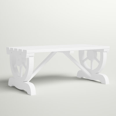 Tarrence Wooden Picnic Bench by Sand & Stable