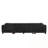U-Shaped Sectional Sofa With RGB LED Light Strip And 6 Pillows-1105057708