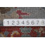 Tapis décoratif bleu clair art déco indien 2x3