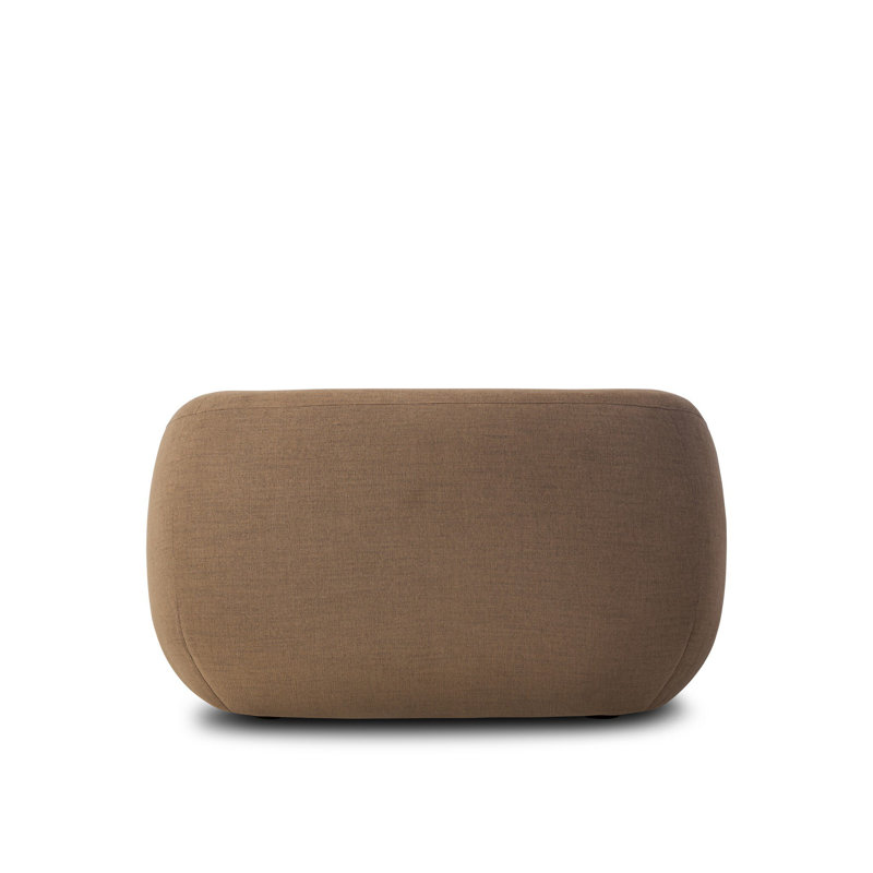 Channing Chaise Lounge, Crypton Nomad Mushroom 92% Polyester/8% Flax
