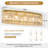 40" Oval Flush Mount Crystal Chandelier, Gold Plated Ceiling Light With K9 Crystals, 8-Light E12 Fixture For Kitchen, Dining Room, Or Living Room