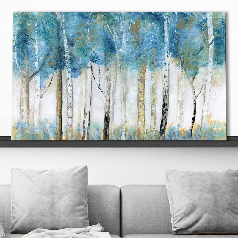 Magical Wood - Peinture, L 60 po x H 36 po, Toile tendue