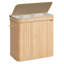 Bamboo Laundry Hamper with Handles-1519838486
