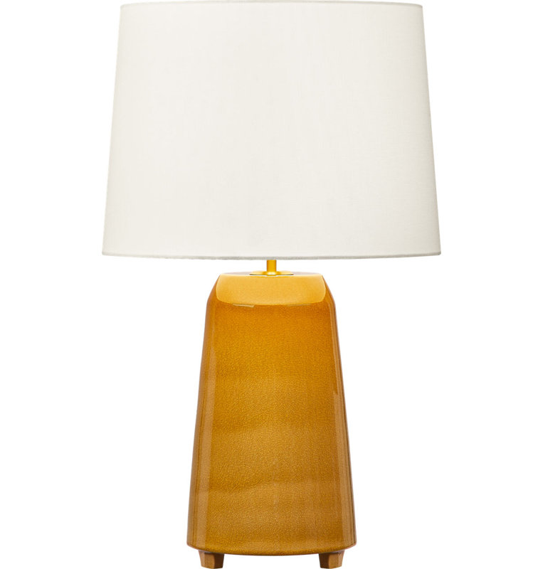 Nell 28 Table Lamp, Cracked Honey