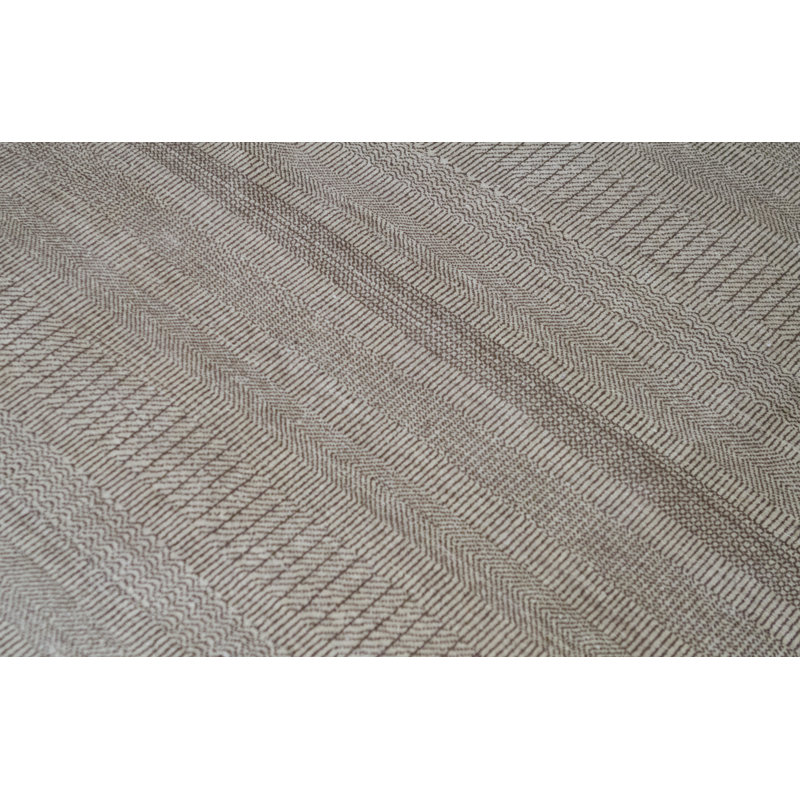 Wool Area Rug in Gray