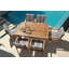 Linear Outdoor Teak Dining Table-1892599565