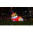 Christmas Inflatable 5ft Christmas Cat Inflatables Christmas Cat Blow Up with Built-in LEDs