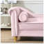 Chaise longue moderne en bois d'eucalyptus massif avec rangement en velours, dimensions : 154 cm (L) x 76 cm (P) x 70 cm (H).