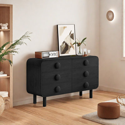 Commode d'appoint nordique de style rétro