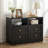 Yokota Modern Nightstand With Door & Open Shelf-1088746417