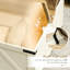 Table de rangement blanc antique