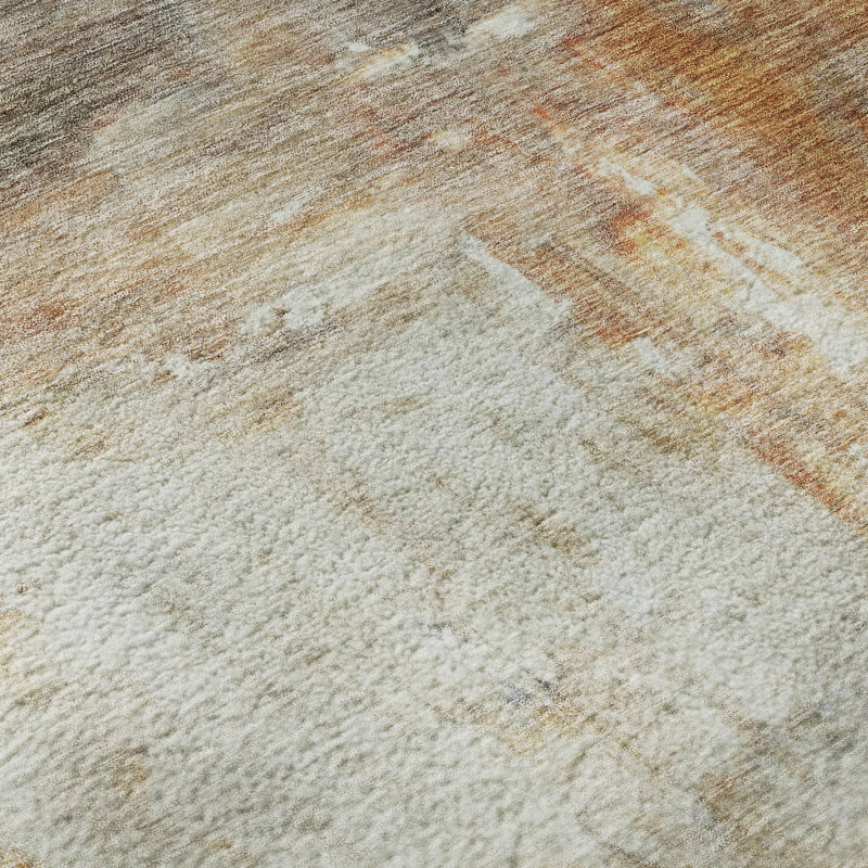 Premium Machine Washable Katelyn AMF1095 Modern Rug, Rectangle 3' x 5'