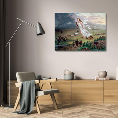 Alcott Hill® Gast, John Gallery Wrapped Canvas Art Titled: American Progress