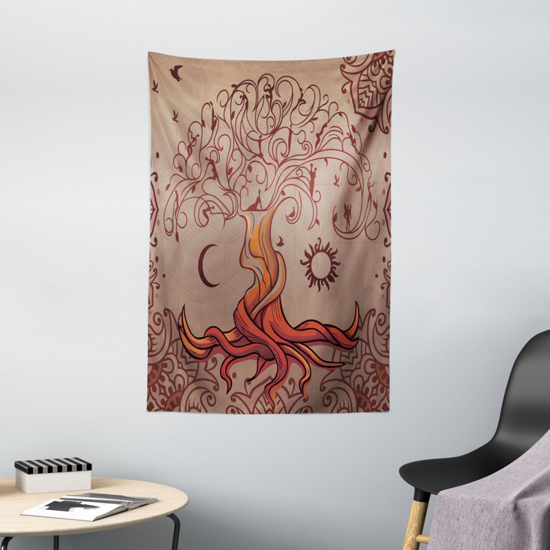 Tapisserie en polyester rétro, H 60 po x l 40 po
