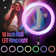 10" RGB Ring Light with 63" Tripod Stand and Cellphone Holder Dimmable