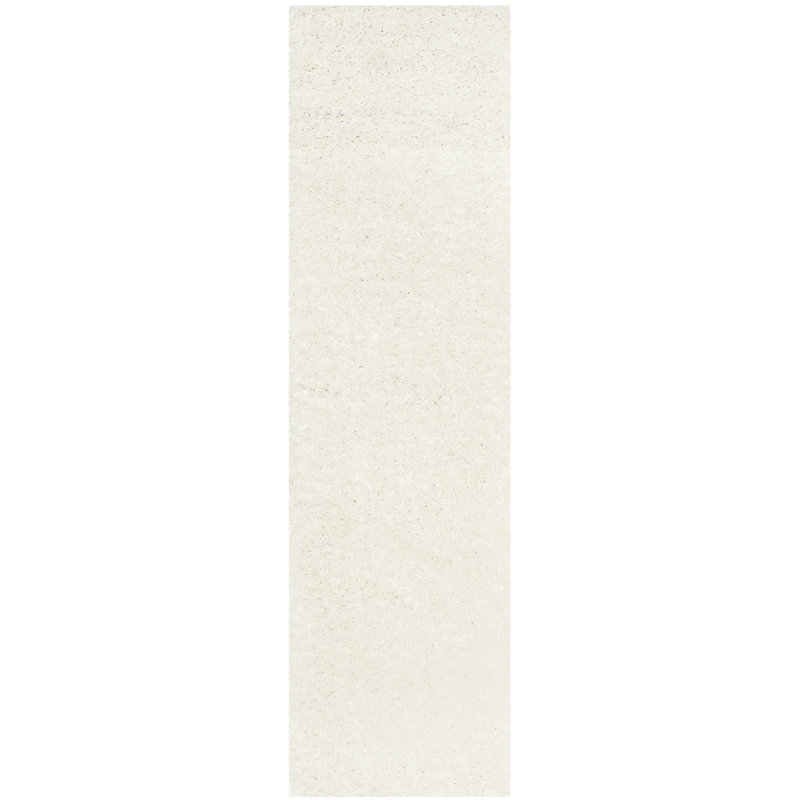 Sga-Amoroso Shag Performance Solid Color Rug, Runner 2'3" x 10'