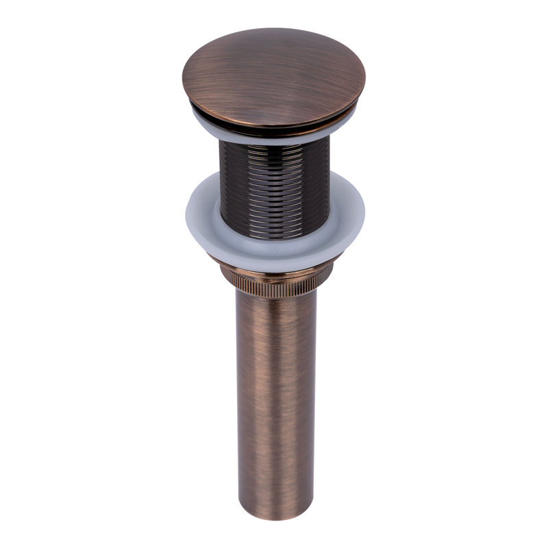 Pop-up Bathroom Sink Drain, Antique Copper