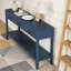 Console de 59,1 po avec 3 tiroirs, console peinte-1366092400