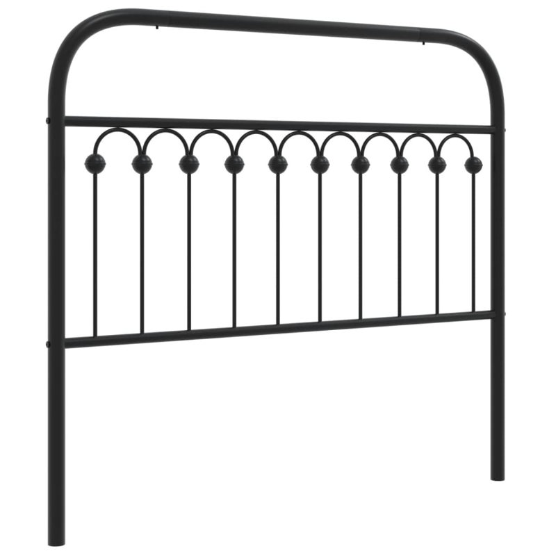 Headboard, Black, 100cm H x 112cm W x 3cm D