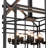 Kitzi 32 - Light Dimmable Geometric Chandelier