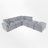 Larralde Upholstered Sectional Modern Large U-Shape Sectional Sofa, 2 Large Chaise with Storage Space for Living Room, 2 Lumbar Support Pillows-1221140949