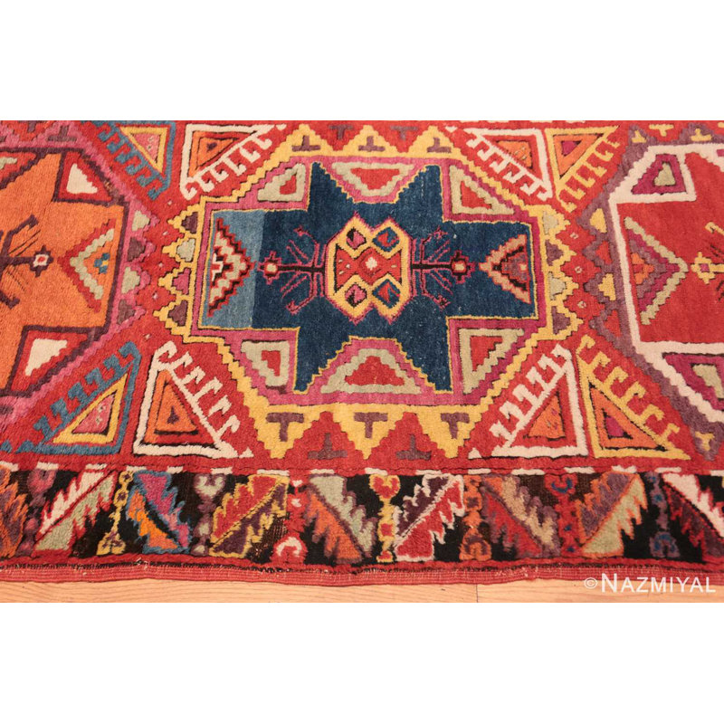 One-of-a-Kind Runner 3'5" X 10'10" Hand Knotted Area Rug