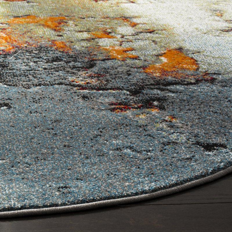 Acord Performance Abstract Rug, Round 11'