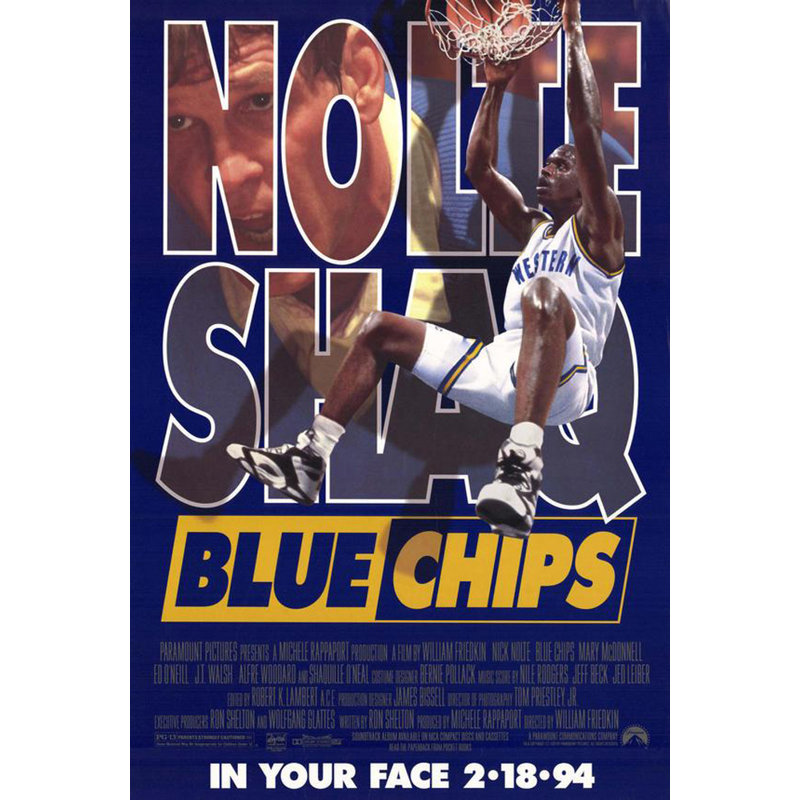 Blue Chips, H 24 po x l 16 po