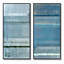 Gray and Blue Colorfields - Ensemble de 2 peintures sur toiles-1231122841-1231122853