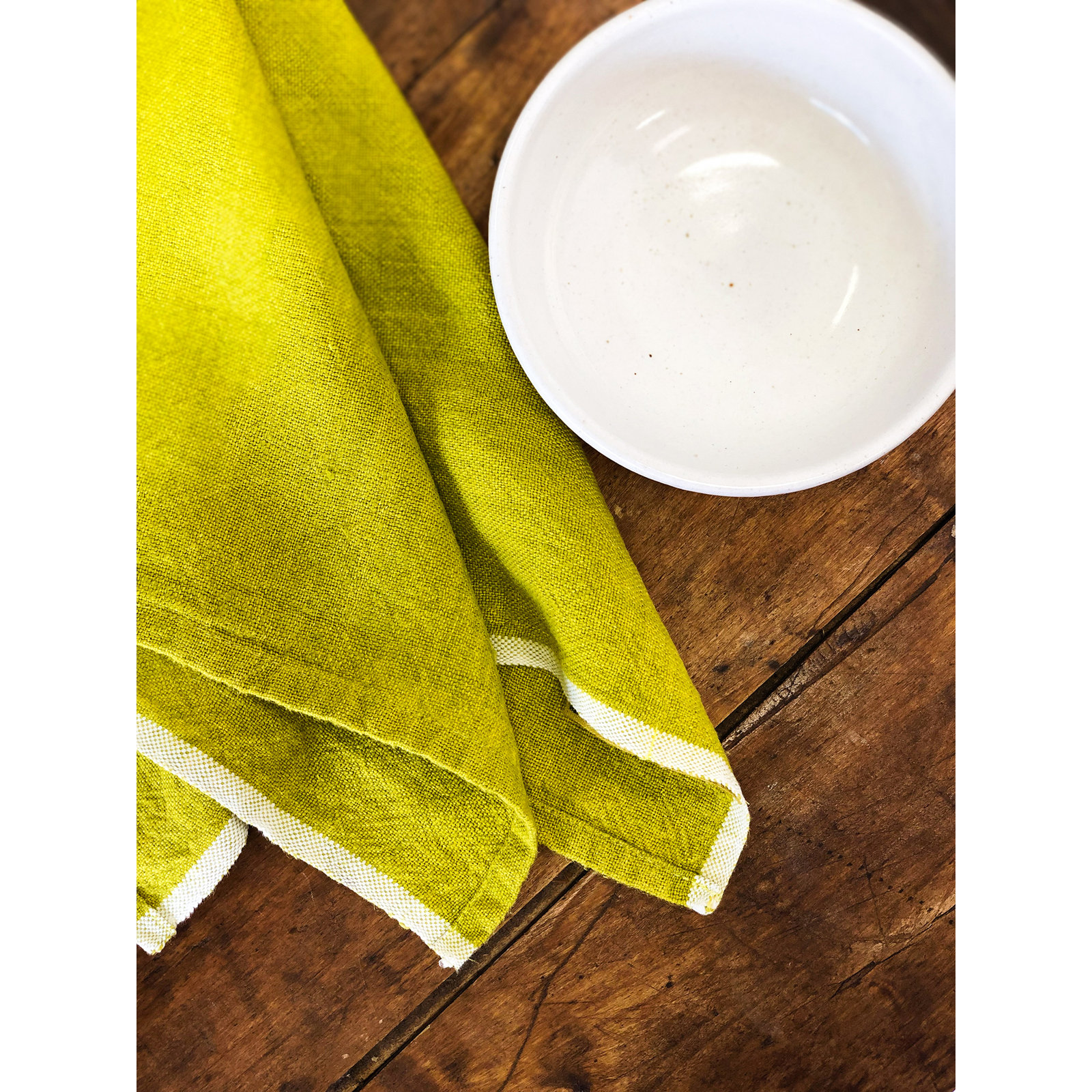 Soren Dish Cloth Kitchen Towel, Lime