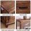 Buffet en bois massif café clair-2118126031