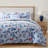 Tommy Hilfiger Paradise Cove Floral Cotton Reversible Blue Comforter Set-123849758