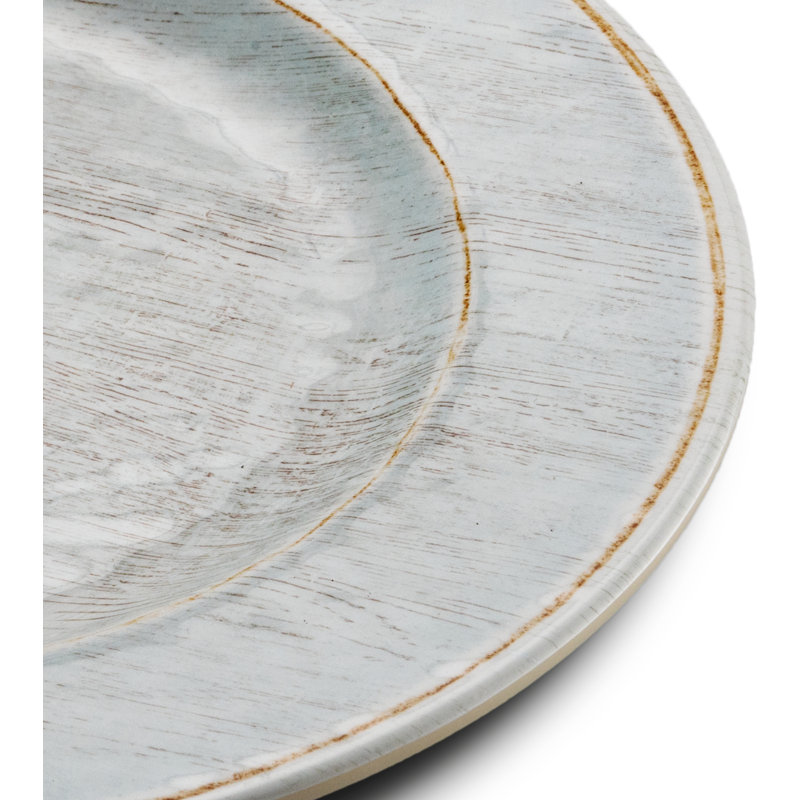 Assiette plate en mélamine 11 po Grove, Chamois