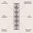 Vinales Diamond Stripe Light Gray/Black Indoor/Outdoor Rug-73695337