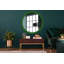 Huldar Glass Flat Wall Mirror