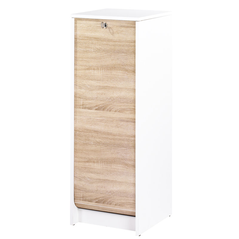 Ataja 4 -Shelf, White/Oak