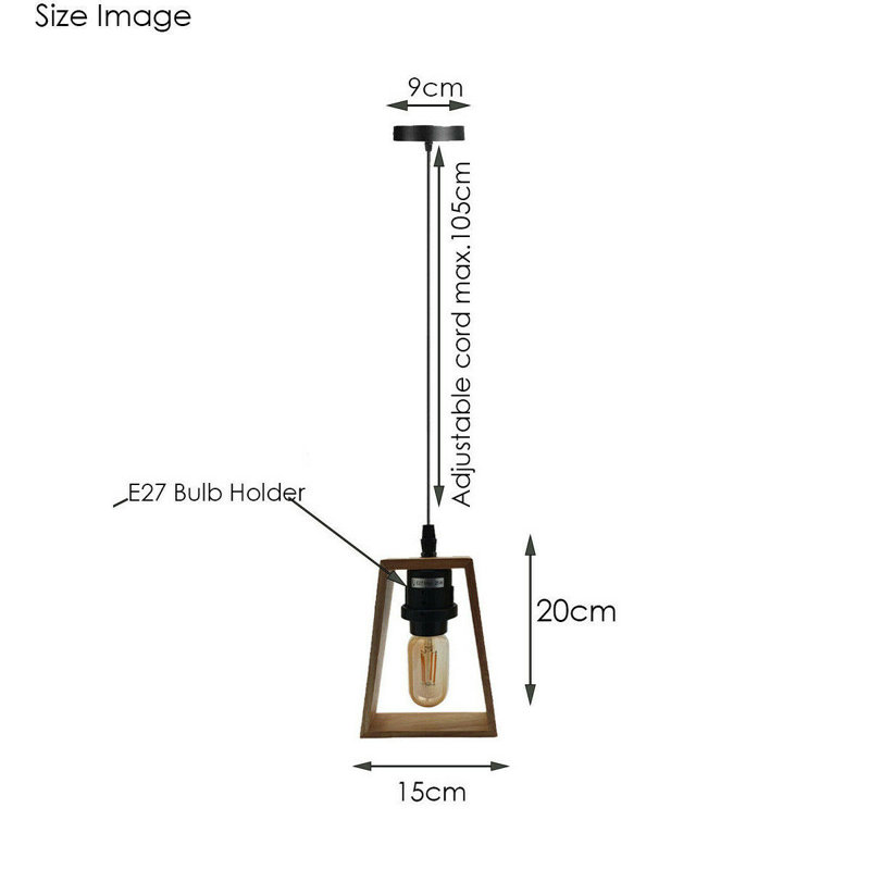 Hammd 1 - Light Black Single Pendant